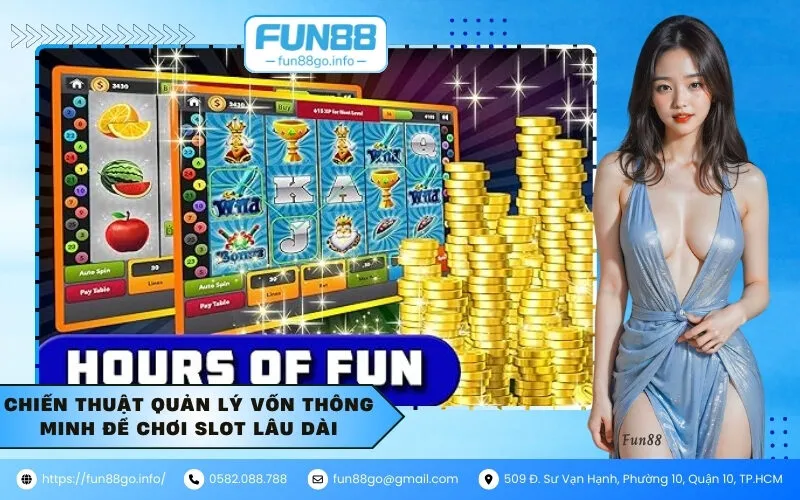 Chiến thuật quản lý vốn thông minh để chơi Slot lâu dài