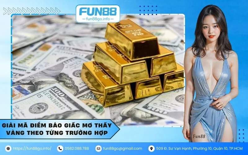 Giải mã điềm báo giấc mơ thấy vàng theo từng trường hợp