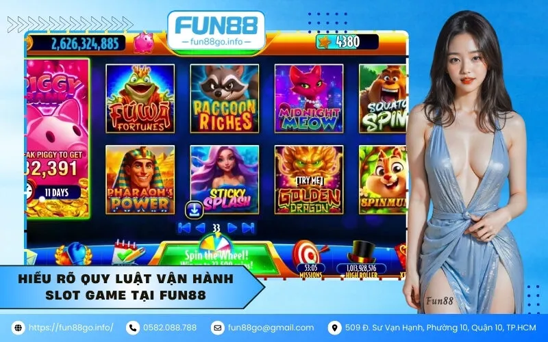 Hiểu rõ quy luật vận hành Slot Game tại Fun88
