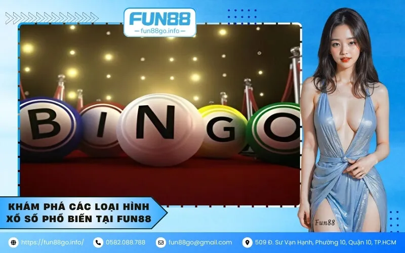 Khám phá các loại hình xổ số phổ biến tại Fun88