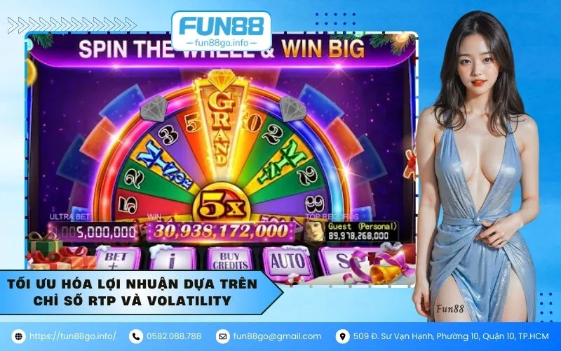 Tối ưu hóa lợi nhuận dựa trên chỉ số RTP và Volatility