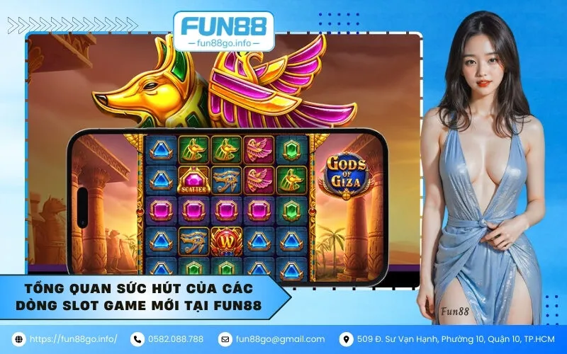 Tổng quan sức hút của các dòng Slot Game mới tại Fun88
