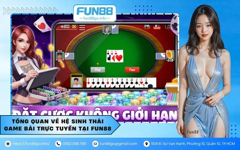Tổng quan về hệ sinh thái game bài trực tuyến tại Fun88